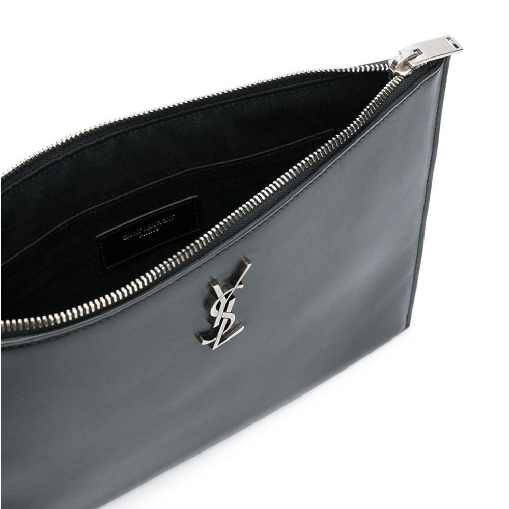 YSL Monogram tablet holder unisex